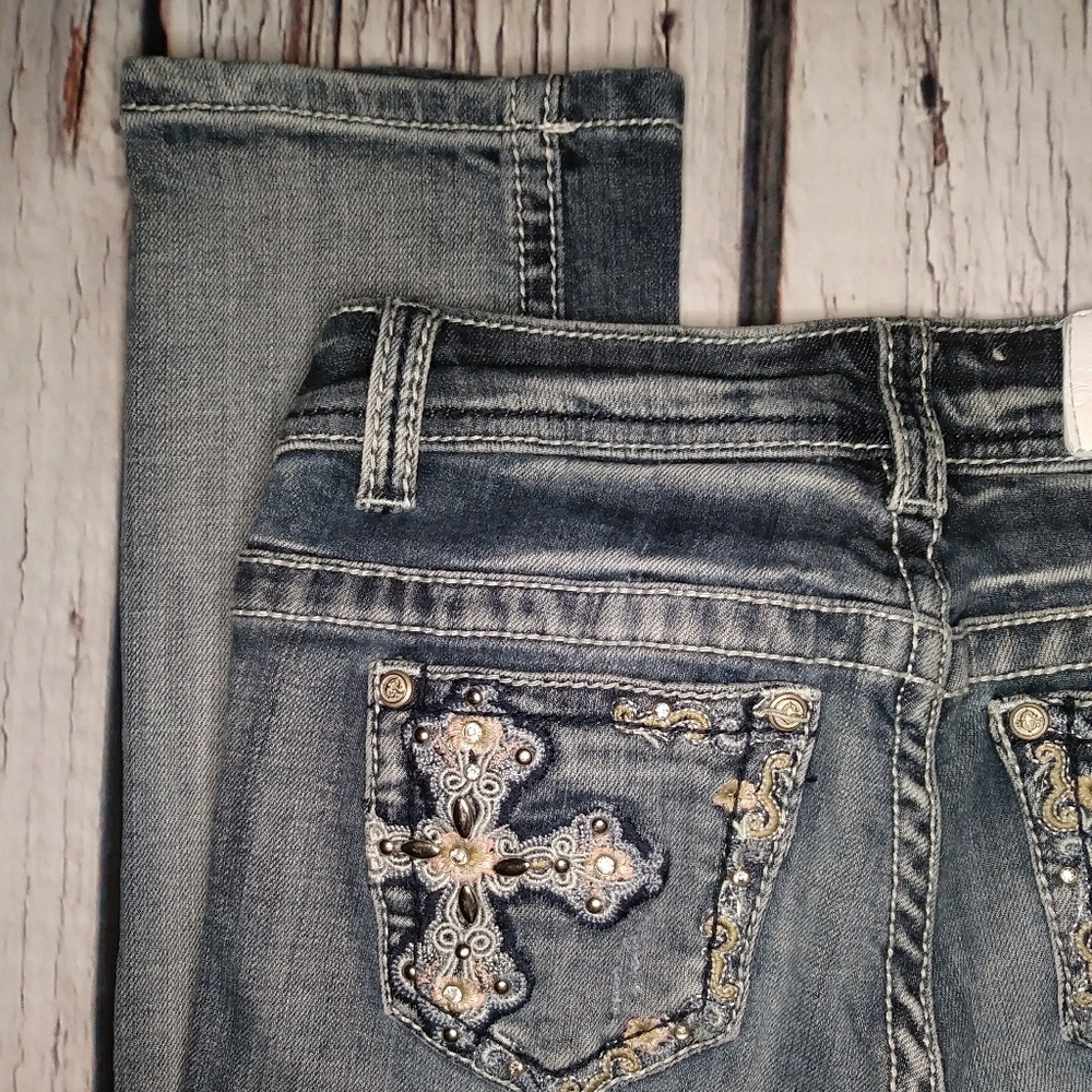 🔥Grace in LA Light Wash Jeans Size 12 Girls🔥 - Picture 7 of 8